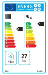  caldaie a condensazione - etichetta energetica